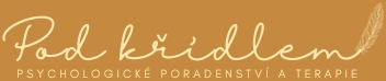 Logo poradny Pod Křídlem s peříčkem